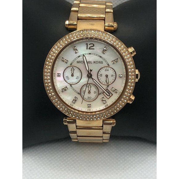 Michael Kors MK5491 Womens Stainless Analog Dial Q main image 6